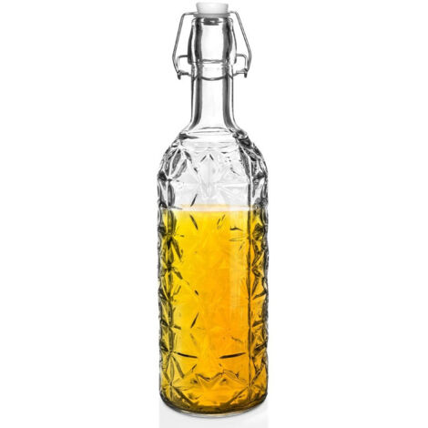 Orion Flacone in vetro trasparente 750 ml elegante classico