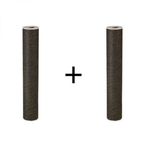 Orion – Lot de 2 filtres sous évier PROTEO 2 – Cartouches 10 microns en charbon actif – Élimination des pesticides et amélioration du goût