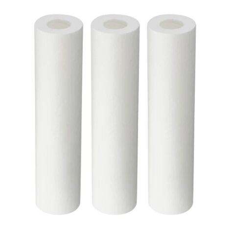Orion – Lot de 3 cartouches filtrantes 20 microns – Filtration efficace pour boues et impuretés – Débit 2 m³/h – Remplacement tous les 6 à 8 mois