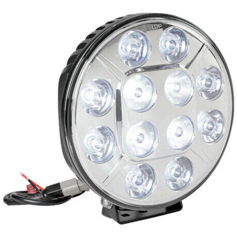 Orion, proiettore supplementare a 12 Led - 12/24V - Ø 215 mm - Cromo