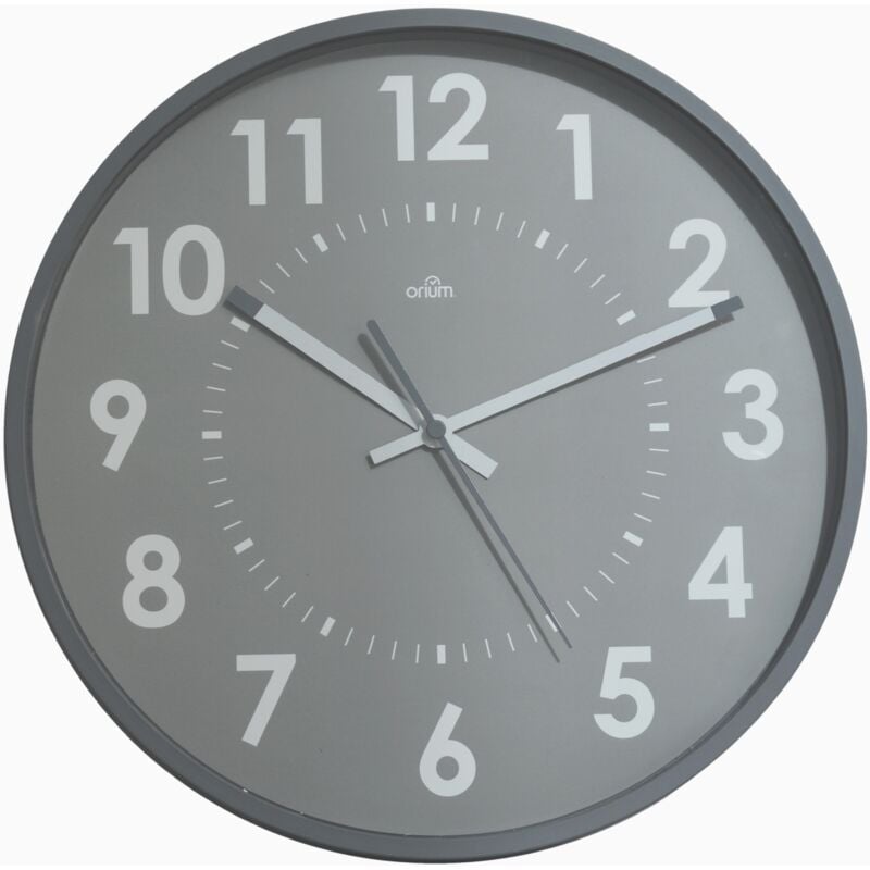 Orium - Horloge silencieuse Abylis Ø30cm - Gris