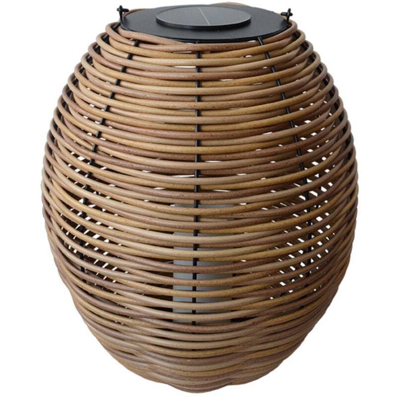 Lanterne solaire tressée Alicia h56cm - Orium
