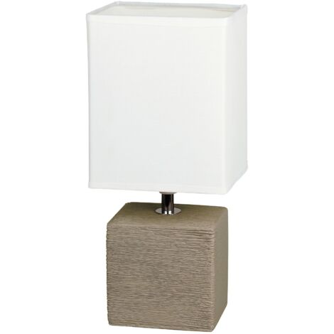 ORLANDO CERAMIC TABLE E14 40W COCOA