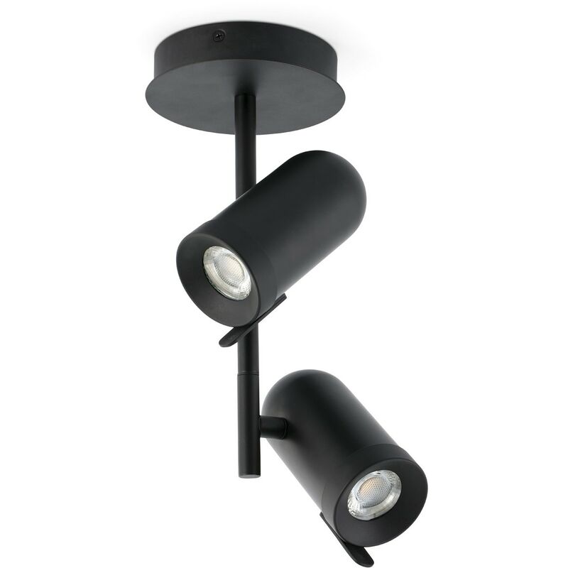

ORLEANS Plafón de techo 43533 - NEGRO MATE