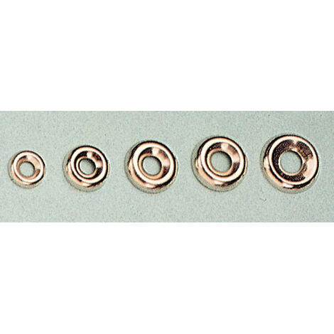 ORLI SOTTOVITE ACCIAIO NICHELATO 16 MM- 10,0 centinaia