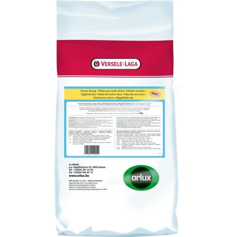 Orlux Profi - Eggood secco 25 kg