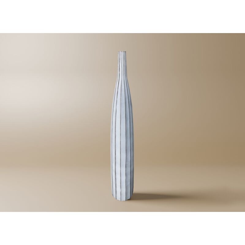 Orme - Vase soliflore en résine blanc H101 cm orme