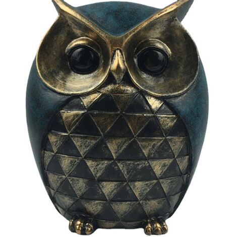 Ornaments Owl Statue Home Decor,Owl Figurines for Bookshelf Bedroom Living Room Office TV Stand Decorations,Owl décor Animal Sculptures Gift for Birds Lovers