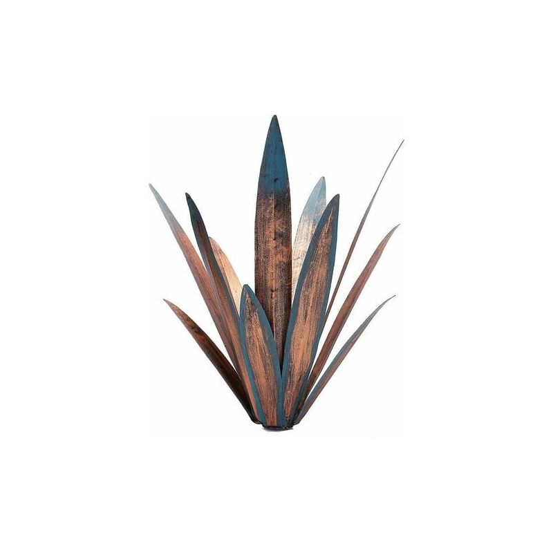 Ornement Agave Tequila Sculpture Rustique Métal Metal D'agave Décoration Intérieure Rustique Peinte En Métal De Jardin Agave Ornement Décor De