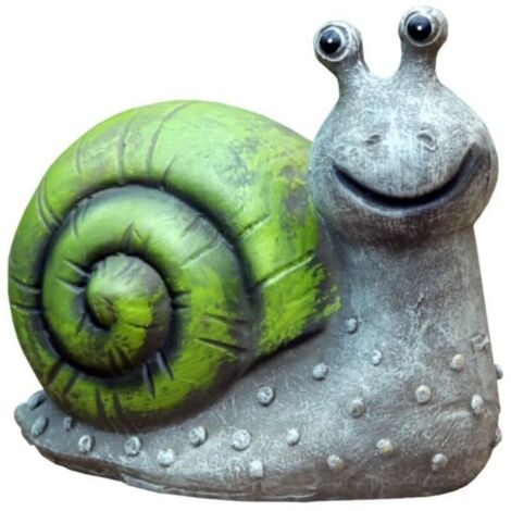 Ornement solaire lumières décoration de jardin lampe forme d\'escargot lumière Animal Statue pour jardin arrière-cour Patio