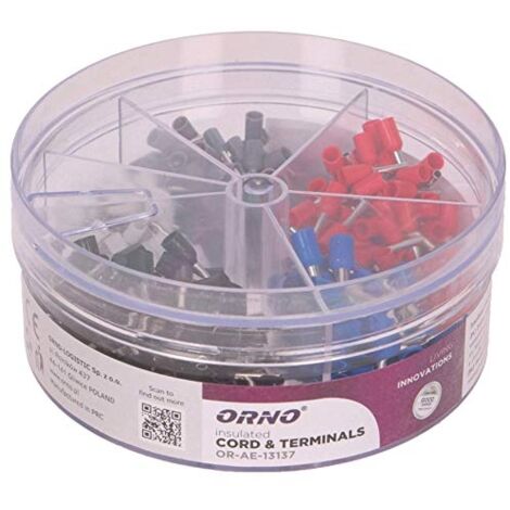 ORNO AE-13137 COSSES À SERTIR À SERTIR MULTICOLORE (SANS SERTISSEUR) X