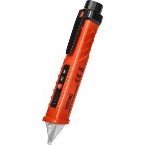 ORNO INDUKTIVER AC/DC-SPANNUNGSTESTER MIT TASCHENLAMPE