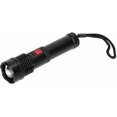 Orno latarka ręczna led cob 12w akum. 2200mah zoom