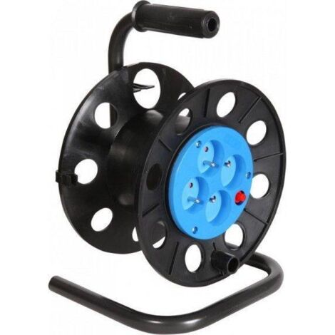 Orno Rallonge électrique 50 mètres noire 16A 250V