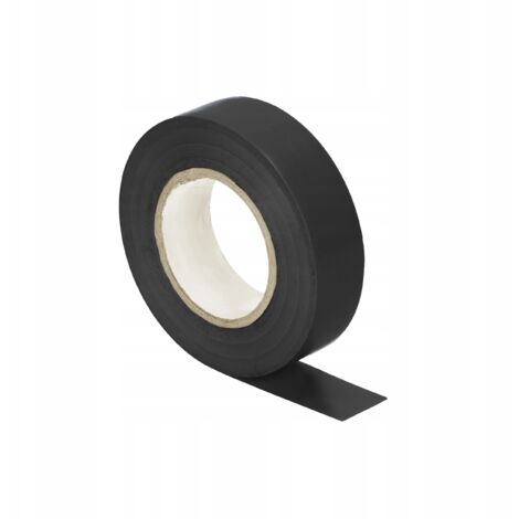 Orno Ruban isolant - 19mm x 20m - Noir - Résistant l'eau - Autocollant et ignifuge
