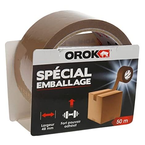 Orok Adhésif Emballage Havane50mx38mm - Orok