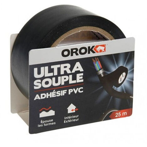Orok Adhésif Pvc Ultra Souple33mx50mmorange - Orok