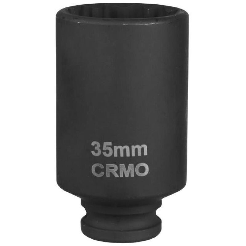 Orok - Douille a choc - 12 demi longue et extra mince - Acier - D35 mm