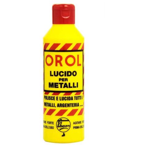 Orol Crema per Pulire Lucidare e far risplendere argento e metalli