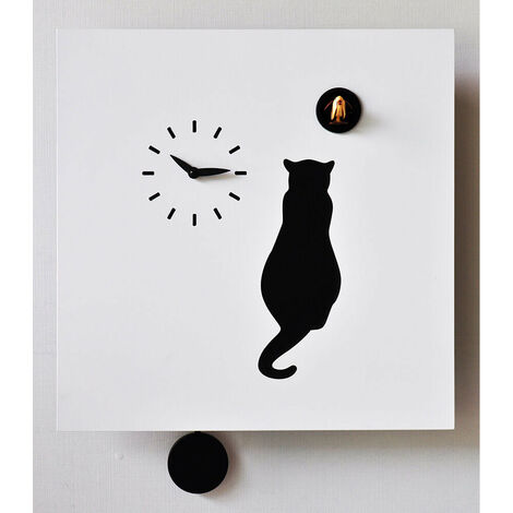 Orologio gatto