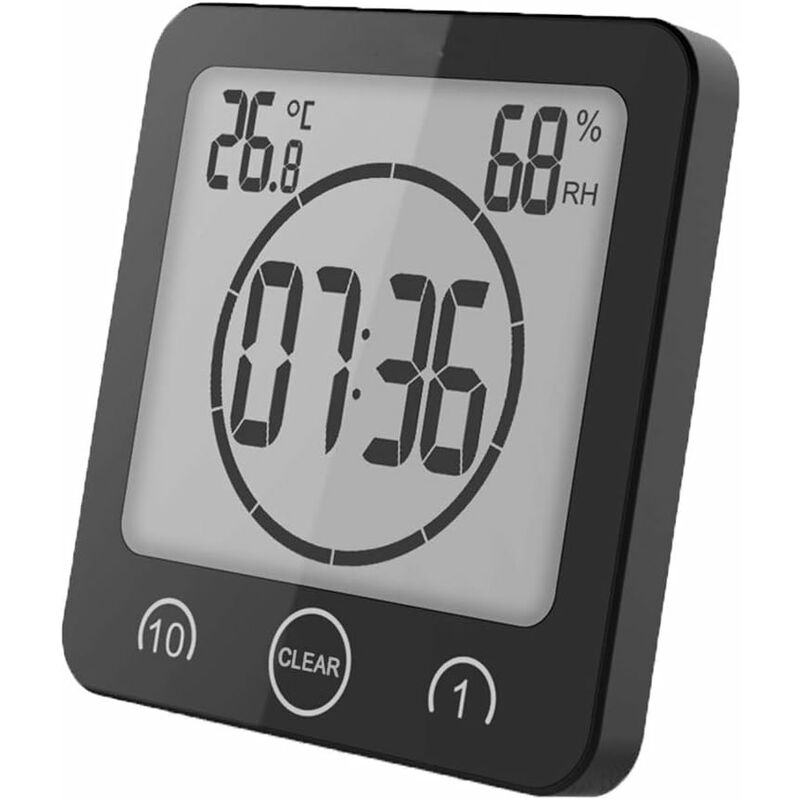 Orologio da bagno Orologio da doccia impermeabile