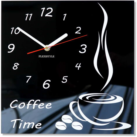 Orologio da cucina silenzioso COFFEE TIME