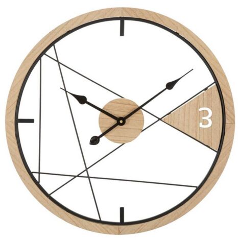 Orologio da Muro Design Geometrico diam 60 cm - GEOMETRIC DESIGN