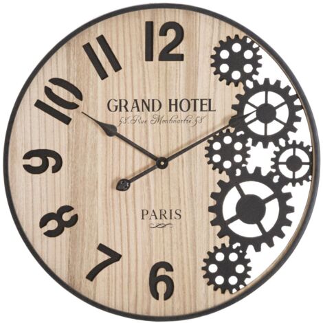 Orologio da Muro Grand Ø 60x4,5 cm in Ferro