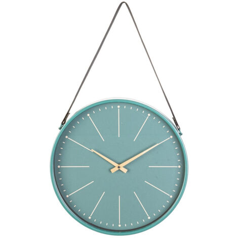 Orologio da Parete  40x6x66 cm in Legno Timely Verde