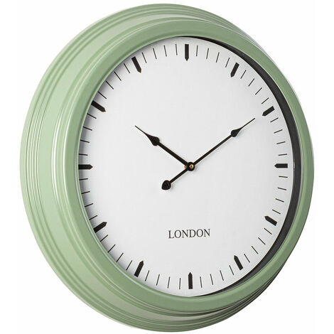 Orologio da Parete  Ø58,5x8,7 cm in Metallo Mathias Verde