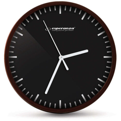 Orologio da parete Esperanza Budapest Nero
