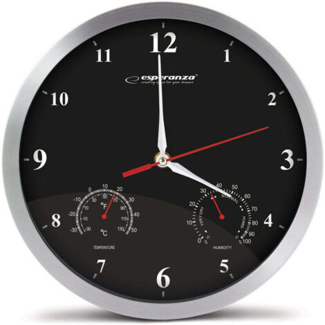 Orologio da parete esperanza washington nero
