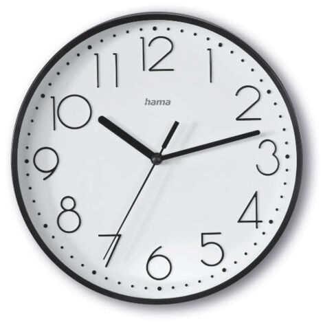 Orologio da Parete Hama 00185866 Nero