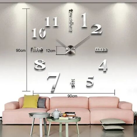 Orologio da parete Moderno Decorativo per la Cucina, Ufficio, Camera da Letto