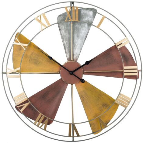 Orologio da parete multicolore Wikon