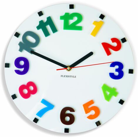 Orologio da parete per bambini Numeri