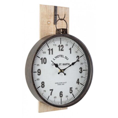 Orologio da Parete Ticking Q15 Bianco 30x45 cm in Legno