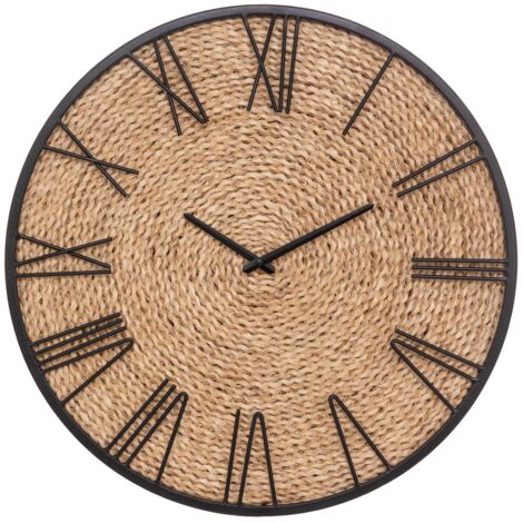 Orologio di paglia nico d50cm - Atmosphera créateur d'intérieur