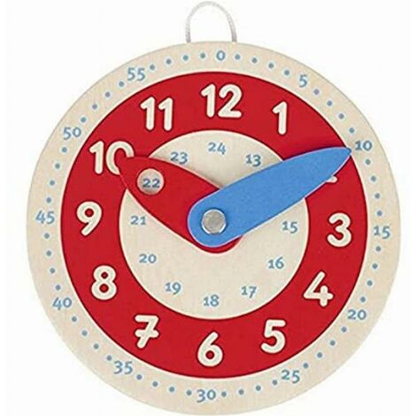 Orologio didattico GOKI per bambini: apprendimento di ore e minuti