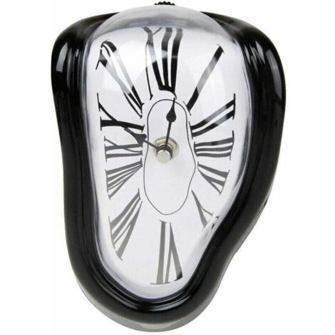 Orologio Eternal Fusion di Salvador Dalí, orologio al quarzo con numeri arabi, silenzioso, per mensola, tavolo e scrivania.