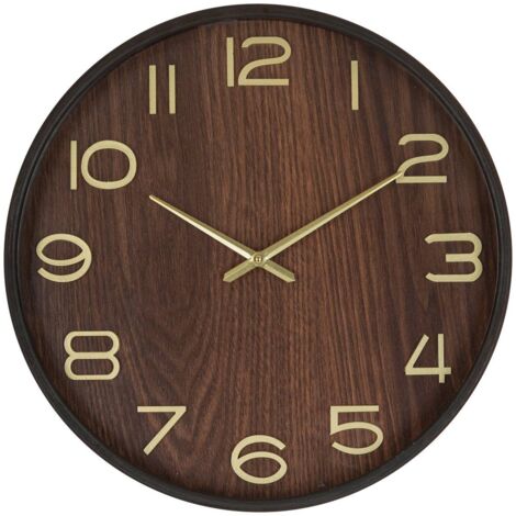 Orologio in legno ivana d38cm - Atmosphera créateur d'intérieur
