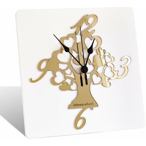 Albero Della Vita Big 80x75cm Ceart orologio da parete artigianale