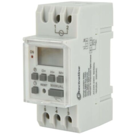 OROLOGIO MODULO DIGIT SETTIMAN 16A(8)A 50/60HZ 250V