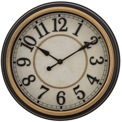 Orologio nell nero d29cm - Atmosphera créateur d'intérieur