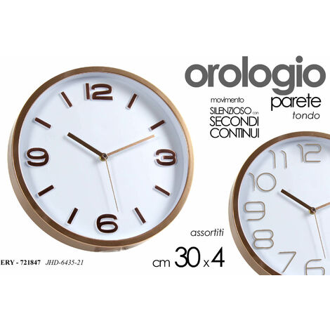 OROLOGIO PARETE BRONZO D.30 ASSORT.