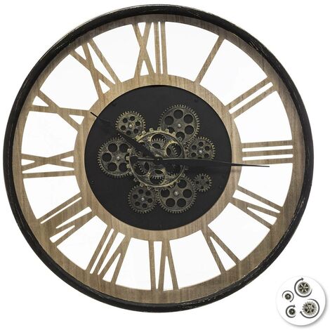 Orologio Paul nero D57cm - Atmosphera créateur d'intérieur