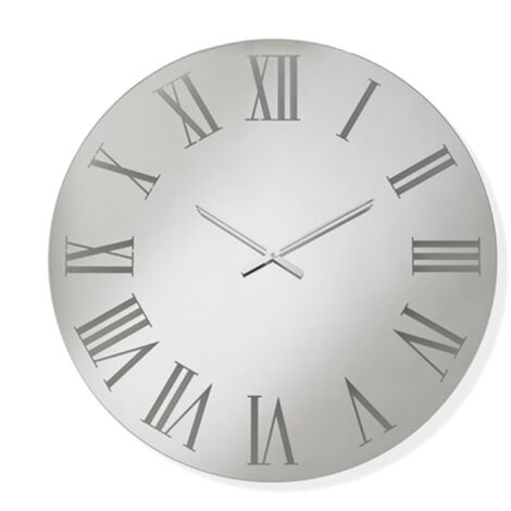 Orologio rotondo in cristallo Chiaro D80 cm - RONALD