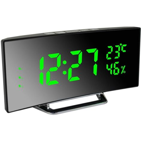 OLDTIME/® 8/ LCD Orologio Digitale Calendario con Data Grigio