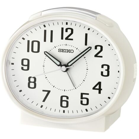 Orologio-Sveglia Seiko QHK059W Bianco