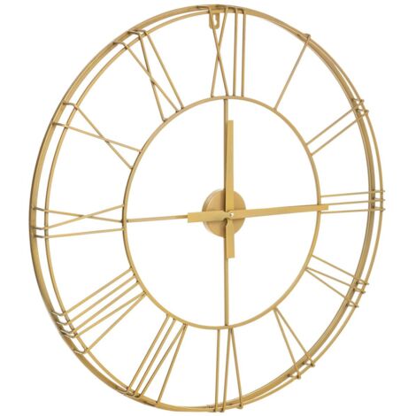 Orologio vintage in oro D70cm - Atmosphera créateur d'intérieur
